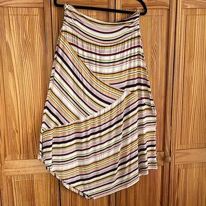 Apt. 9 Handkerchief Hem Maxi Skirt Size X Large